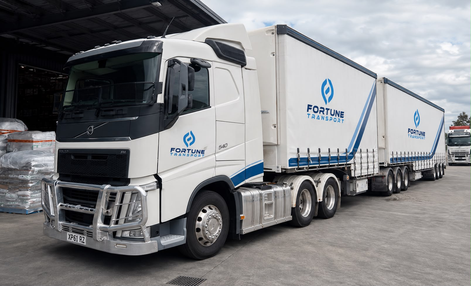 Fortune Transport Volvo B-Double Truck